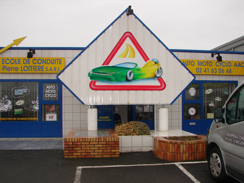 Nos coordonnées ECOLE DE CONDUITE PIERRE LOITIERE, autoécole à